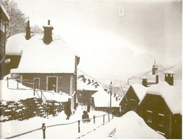 Bispenggaten for 100 år siden