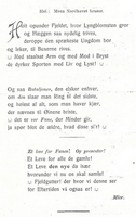 Sanghefte landtursdagen 1908